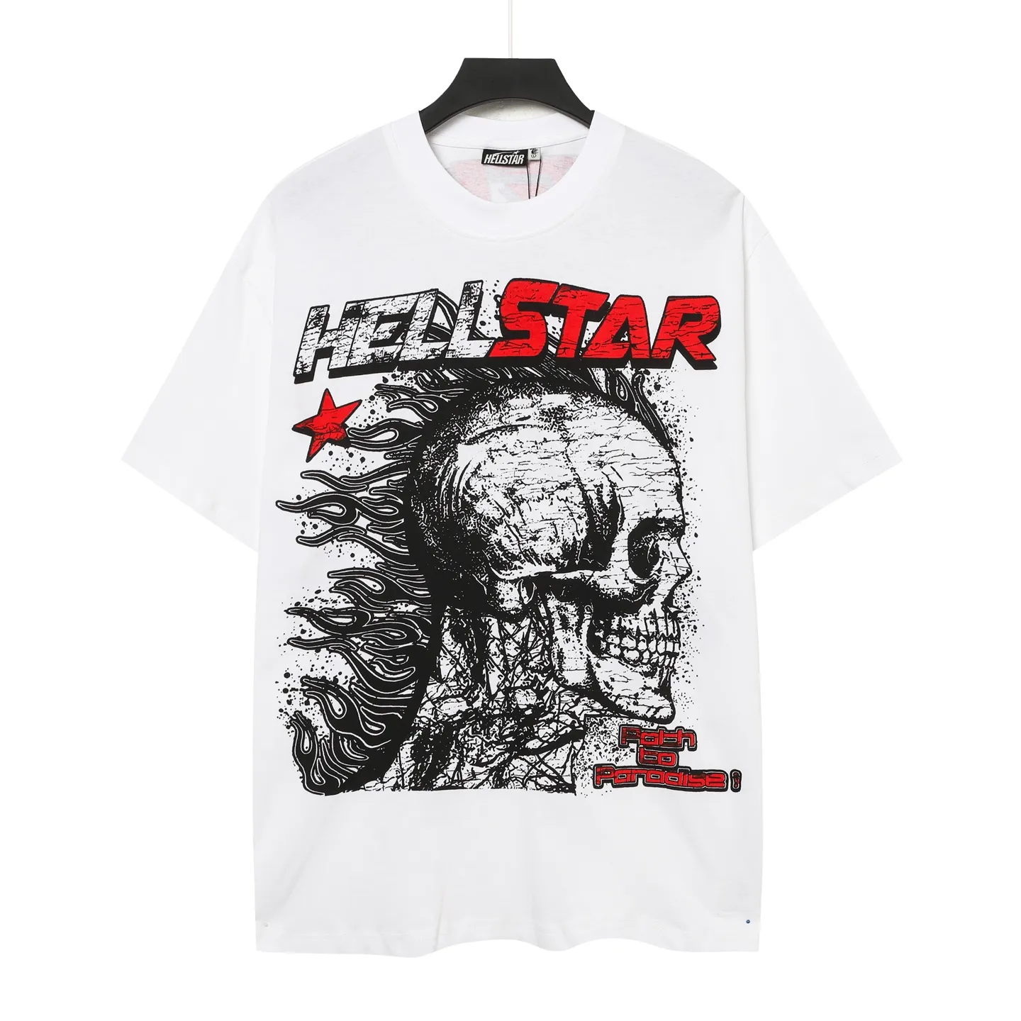 752#White/ I P54 In Stock Hellstar 、 T （fabric):32 240 Sizes（size）：S-M- L- X L （colour）：White： 👉 👉 👉